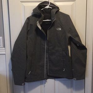 North face waterproof rain jacket